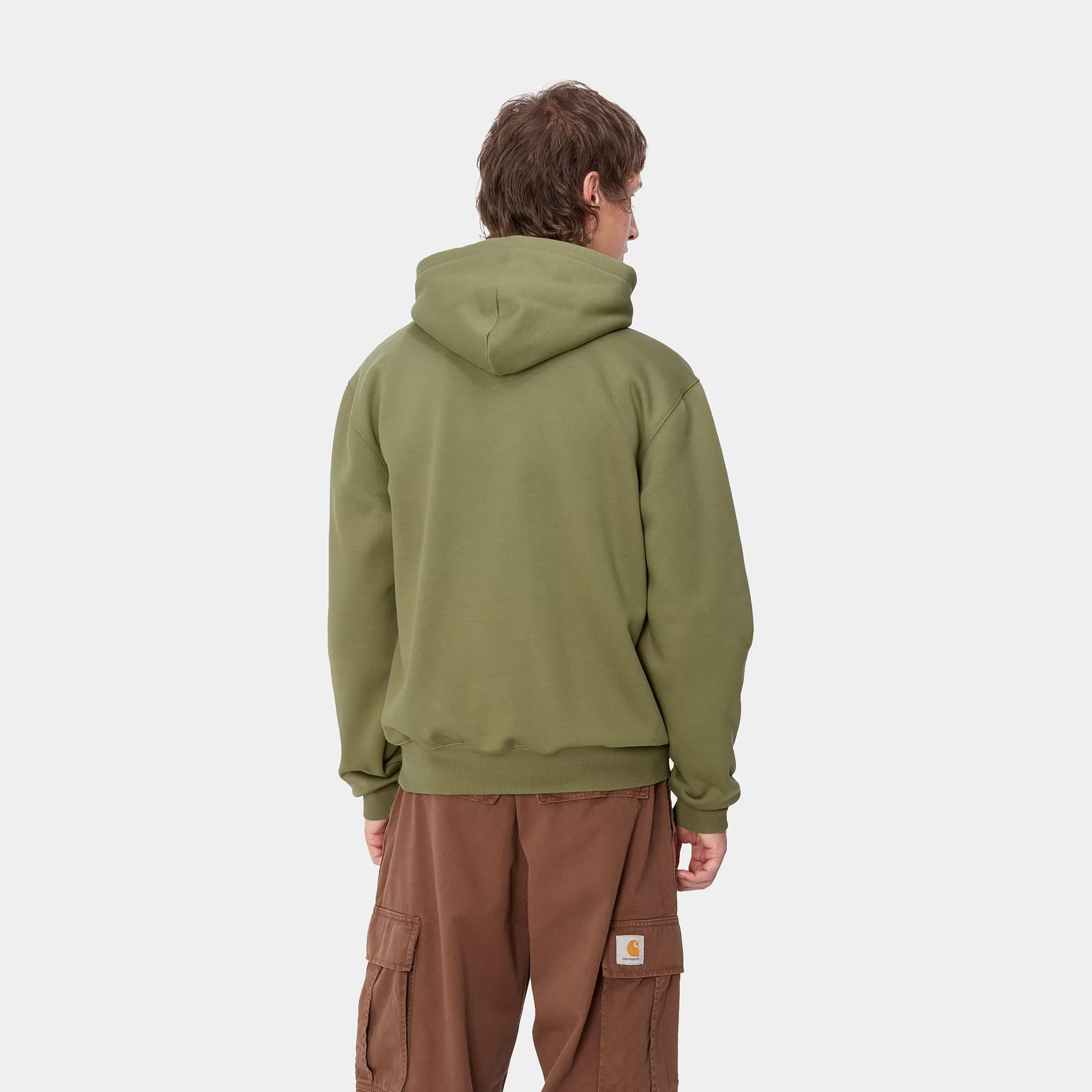 Discount Carhartt WIP Hooded Carhartt Sweatshirt Capulet / Aura