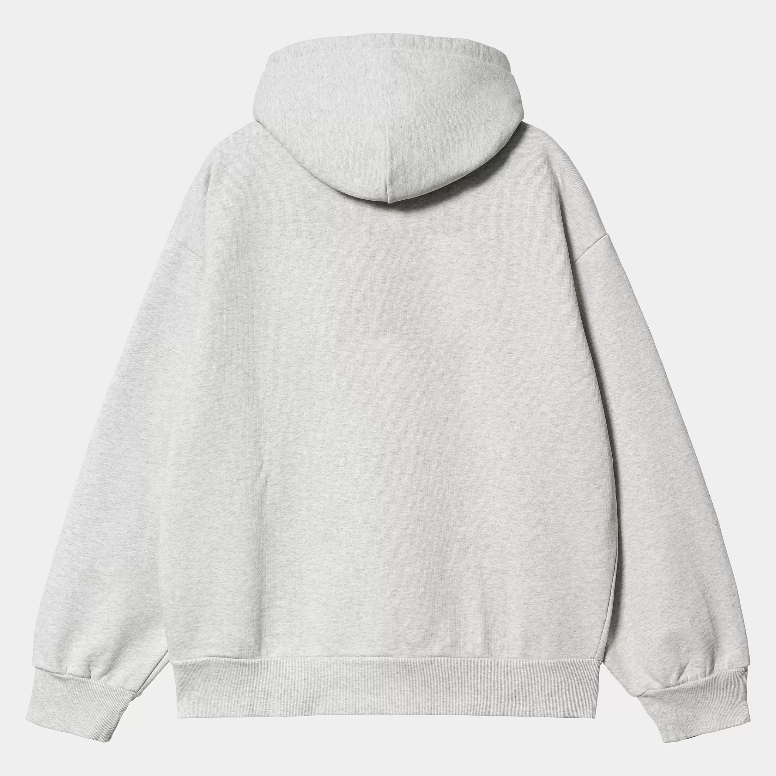 Discount Carhartt WIP Hooded Carhartt Sweatshirt Ash Heather / Duck Blue