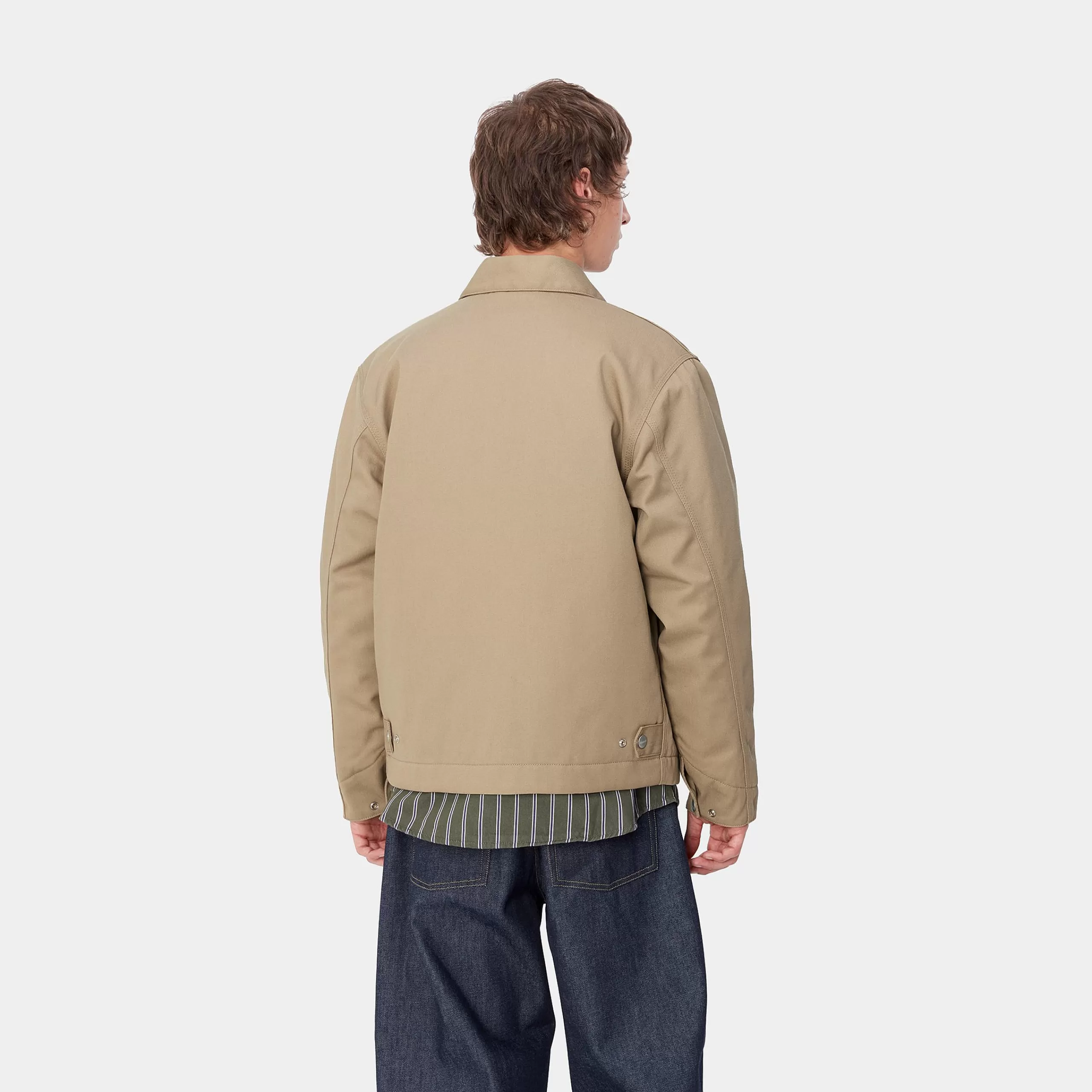Discount Carhartt WIP Module Script Jacket Leather / Black