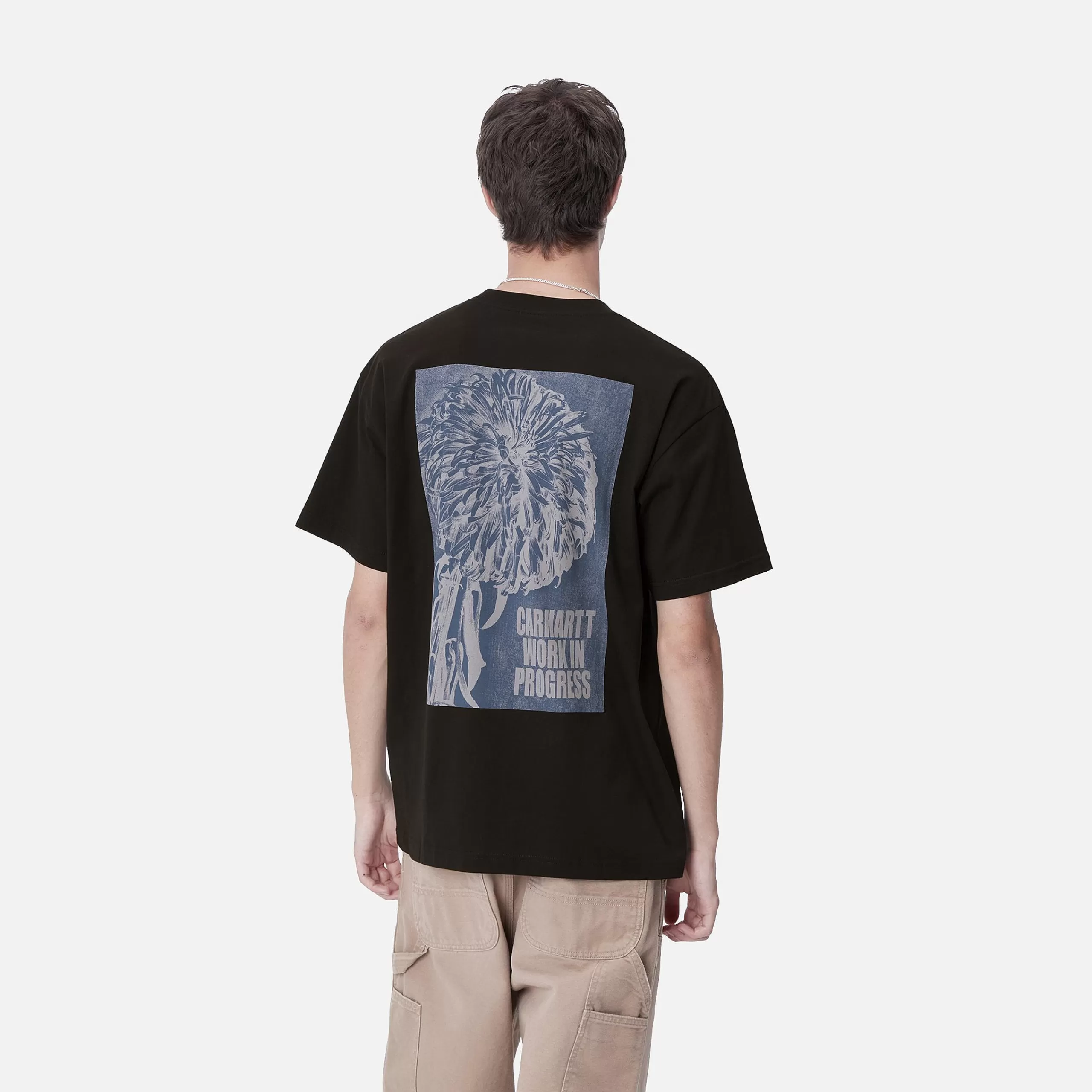 Clearance Carhartt WIP S/S Chrysanthemum T-Shirt Black