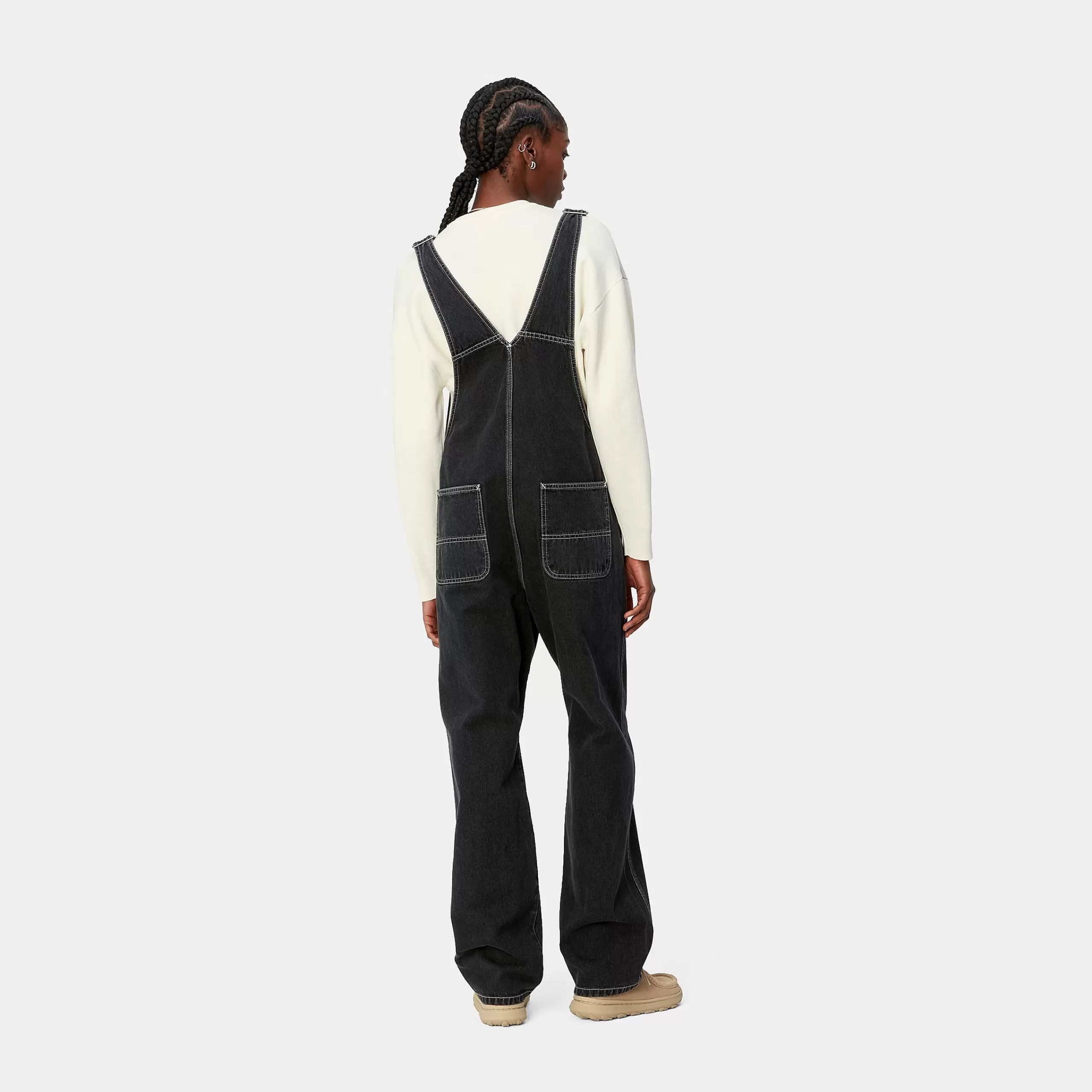 Sale Carhartt WIP W' Bib Overall Straight Black