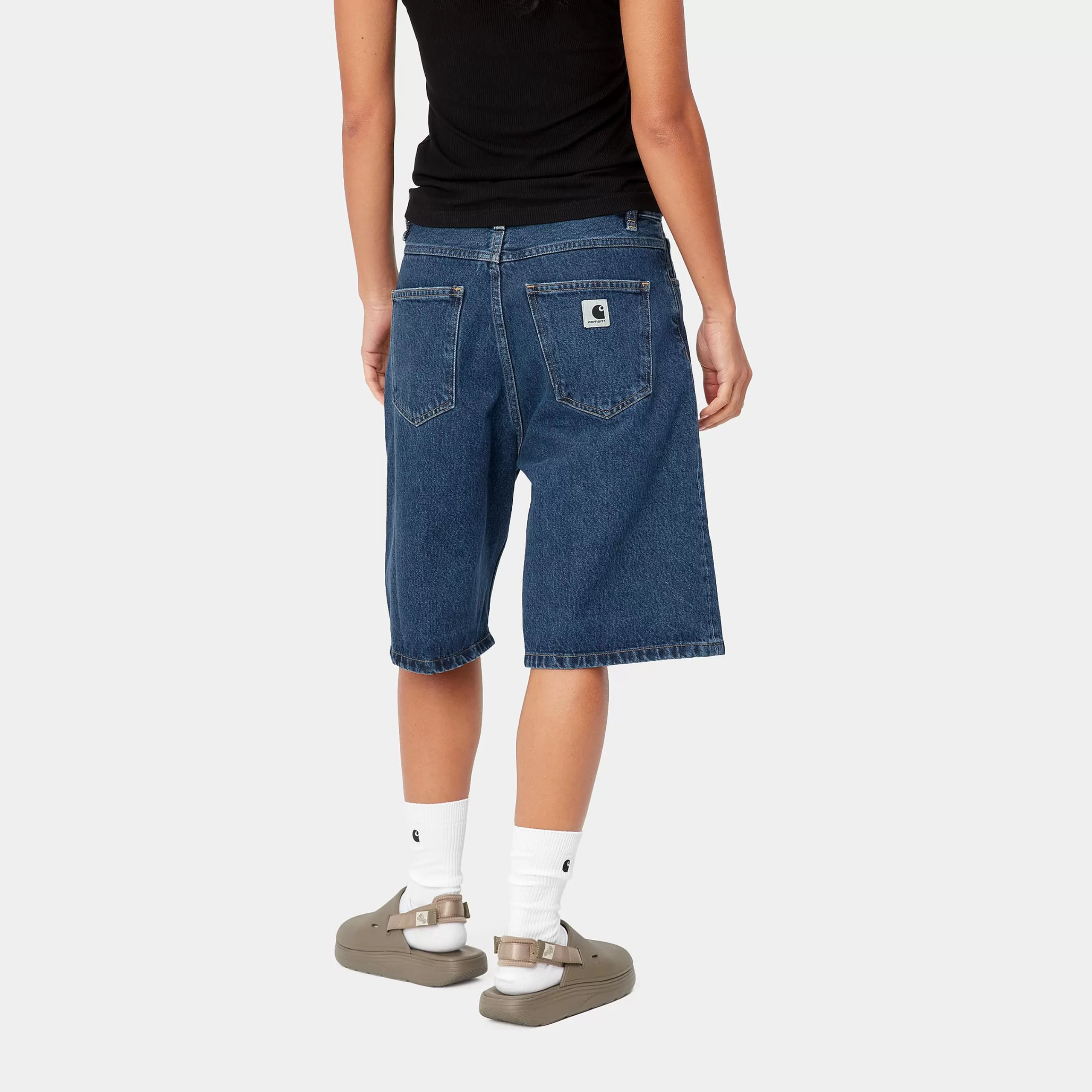 Best Sale Carhartt WIP W' Brandon Short Blue
