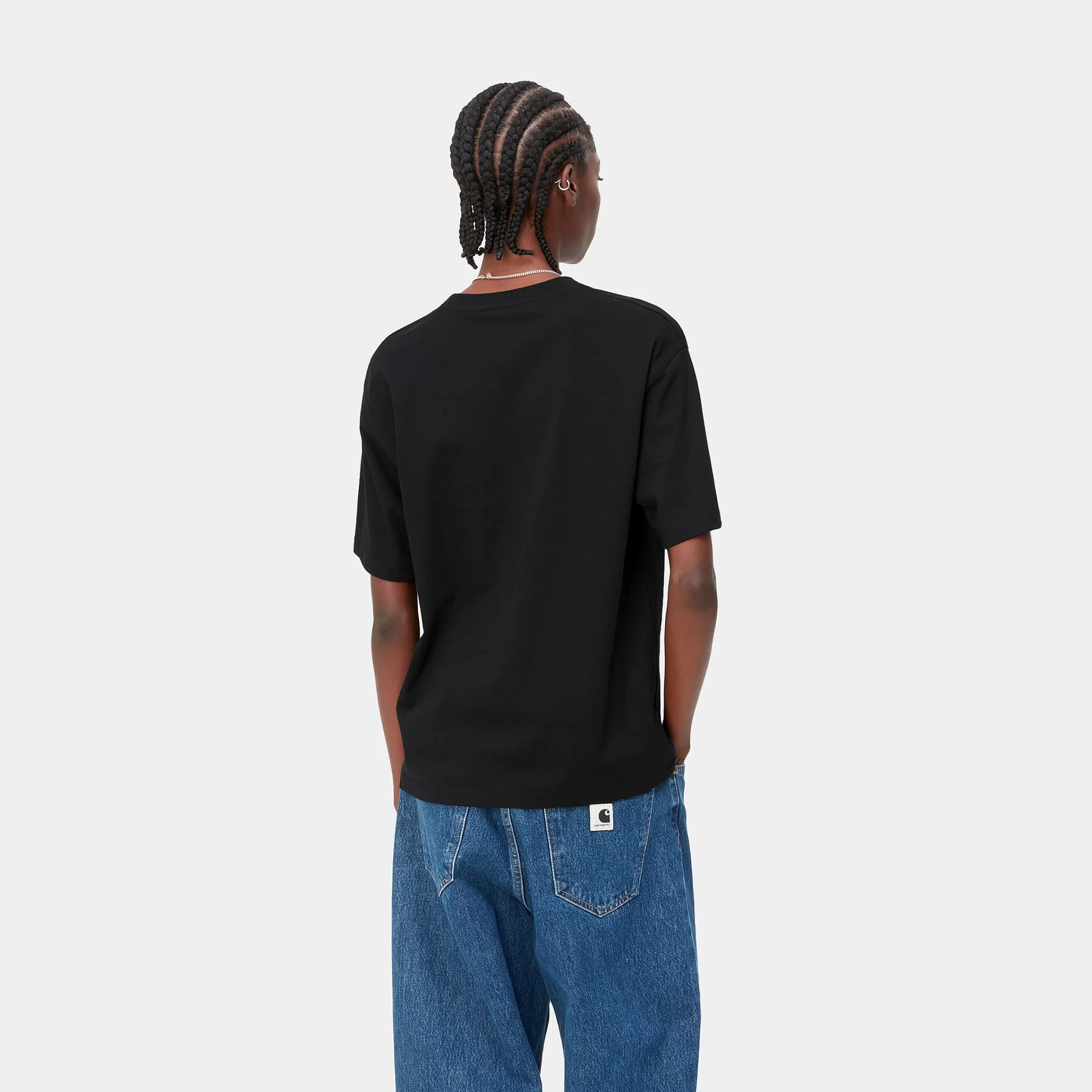 Cheap Carhartt WIP W' S/S American Script T-Shirt Black